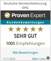 Erfahrungen & Bewertungen zu Deutsche Seniorenbetreuung OHG